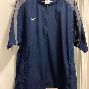 Nike Storm Fit Pullover Cage Jacket. Navy blue. Size Large.